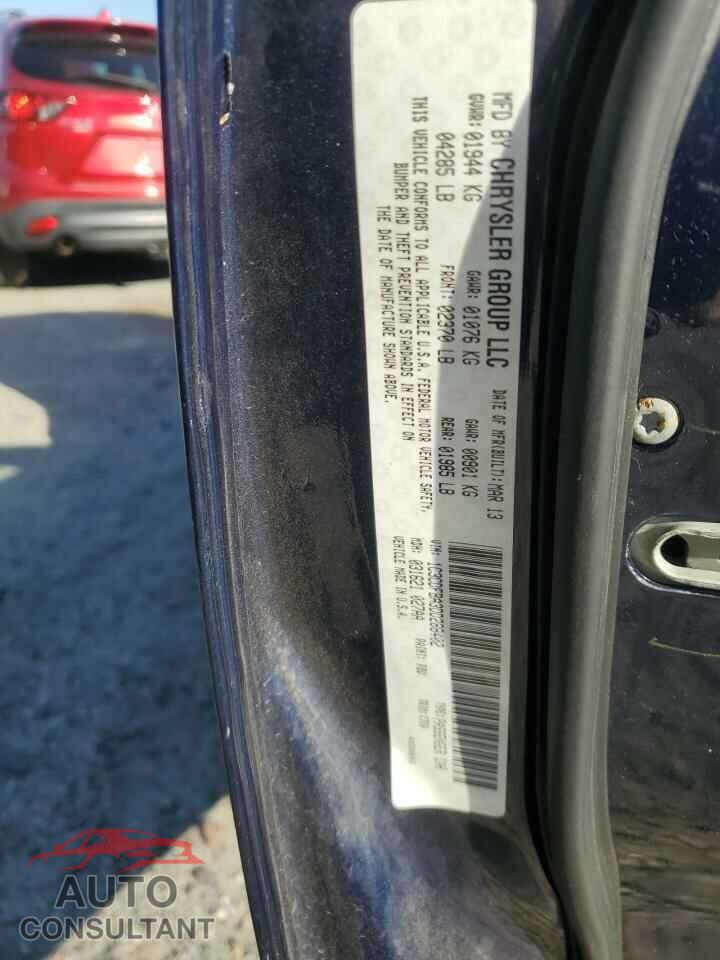 DODGE DART 2013 - 1C3CDFBA3DD288402