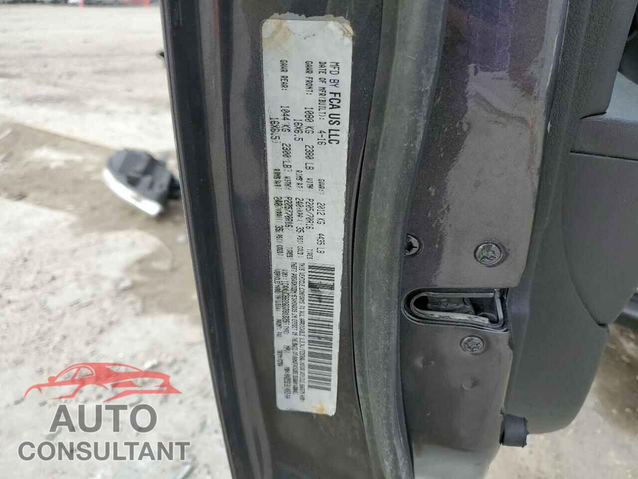 JEEP COMPASS 2016 - 1C4NJCBB2GD731325