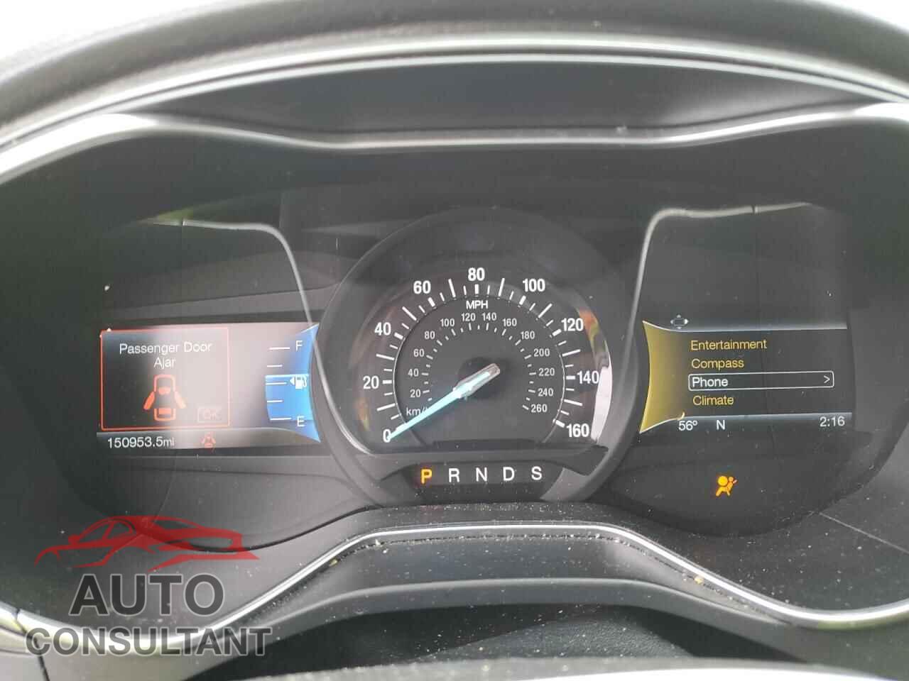 FORD FUSION 2016 - 3FA6P0K91GR344776