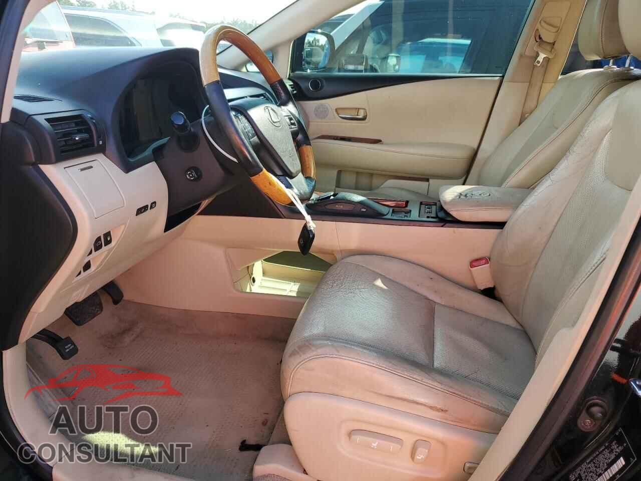 LEXUS RX350 2012 - 2T2ZK1BA6CC078608