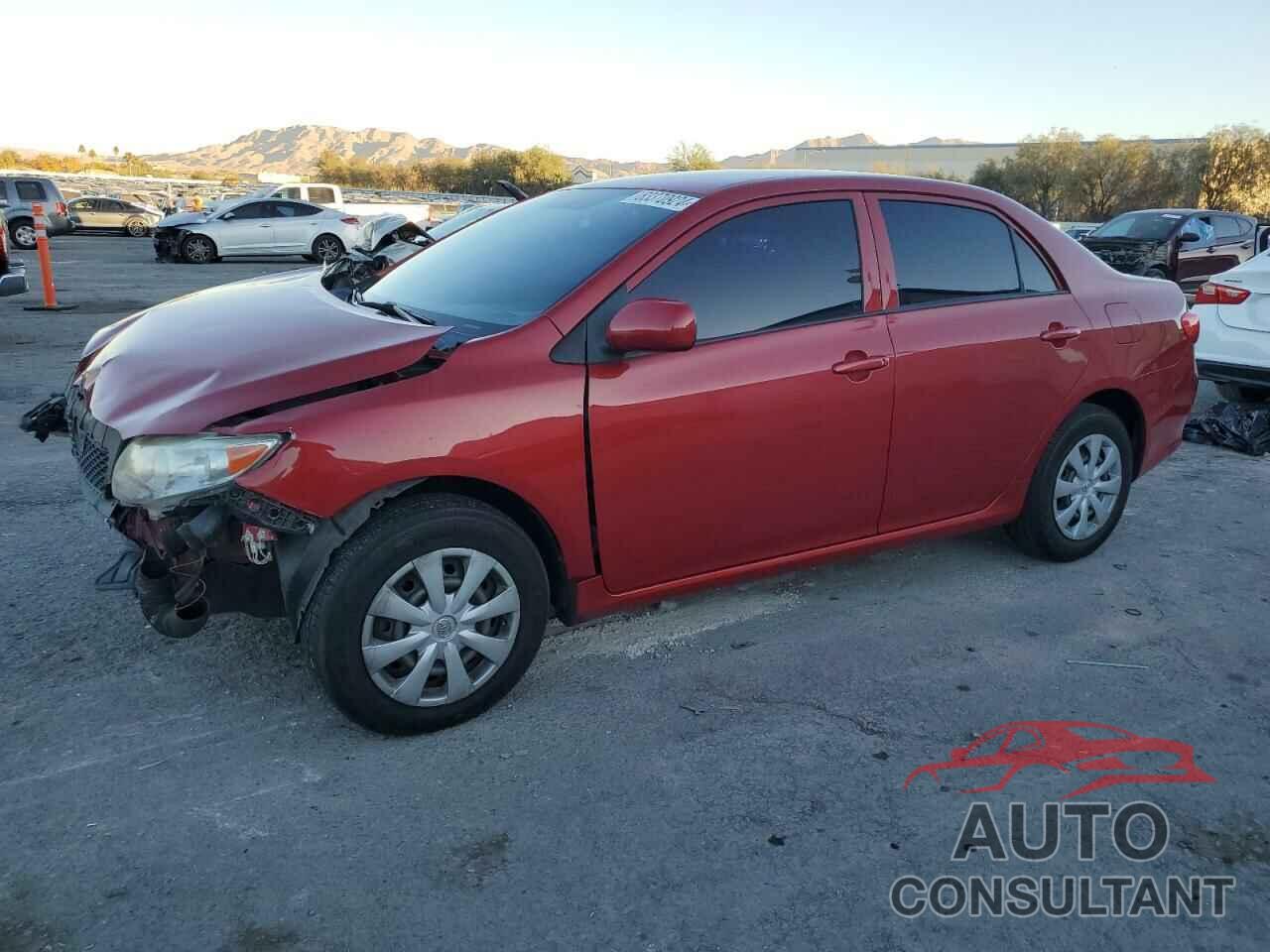 TOYOTA COROLLA 2009 - JTDBL40E099071856