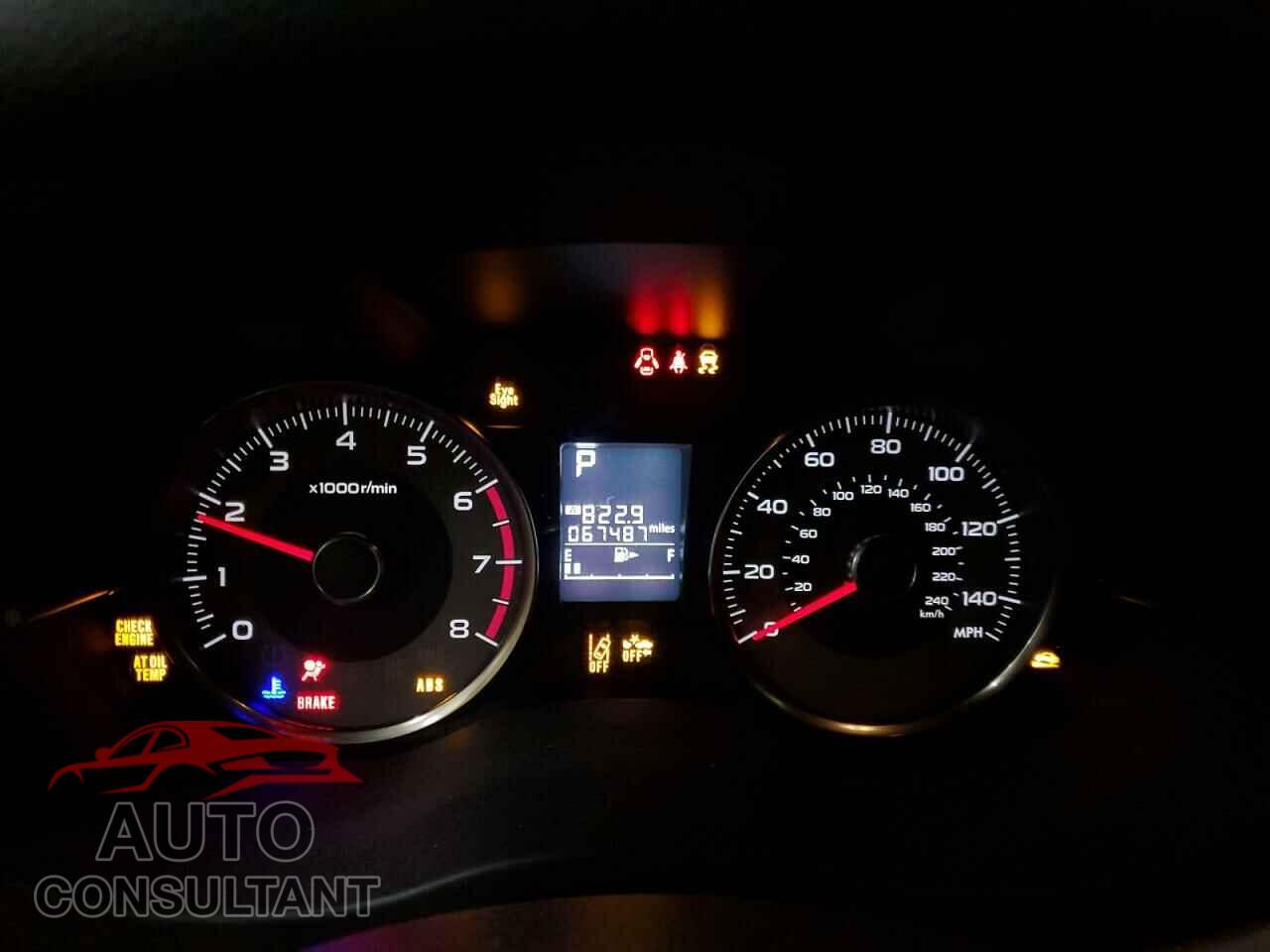 SUBARU FORESTER 2016 - JF2SJAFC8GH555921