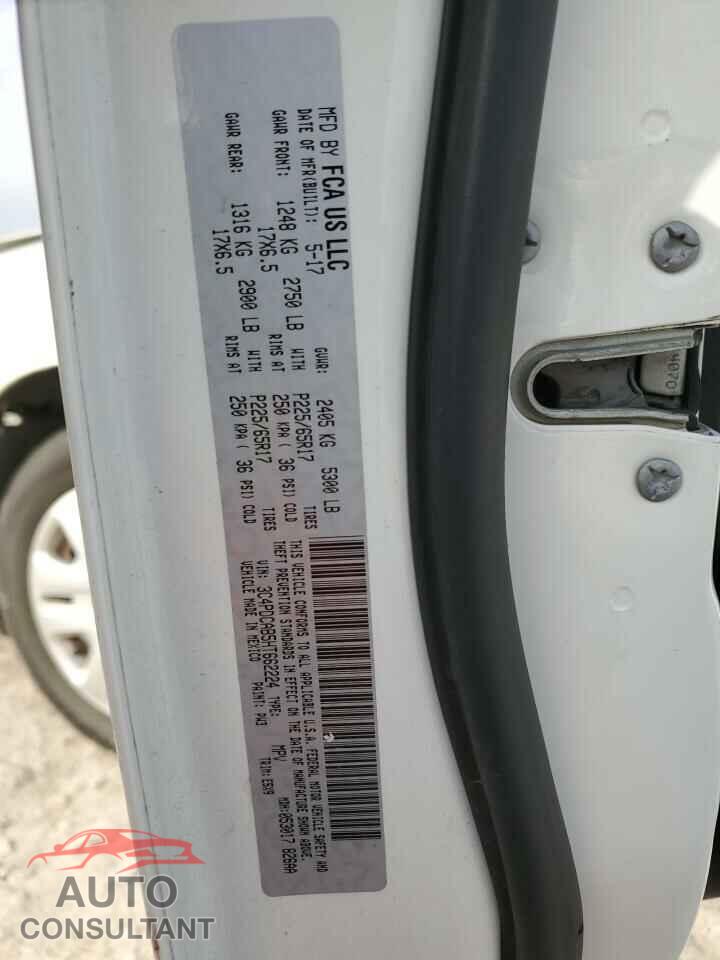 DODGE JOURNEY 2017 - 3C4PDCAB5HT662224