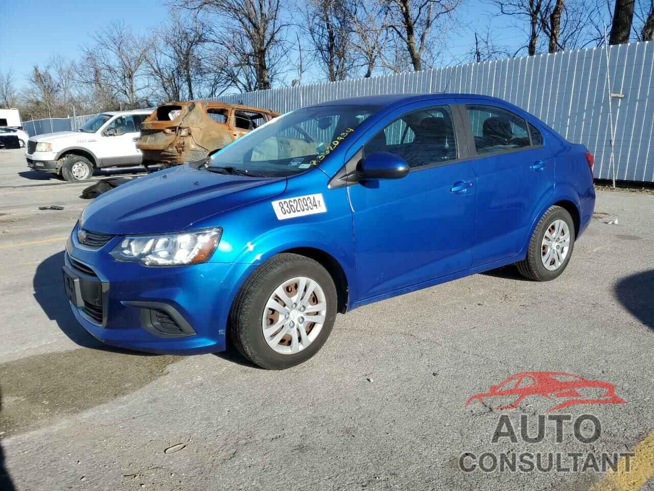 CHEVROLET SONIC 2017 - 1G1JB5SH0H4153456