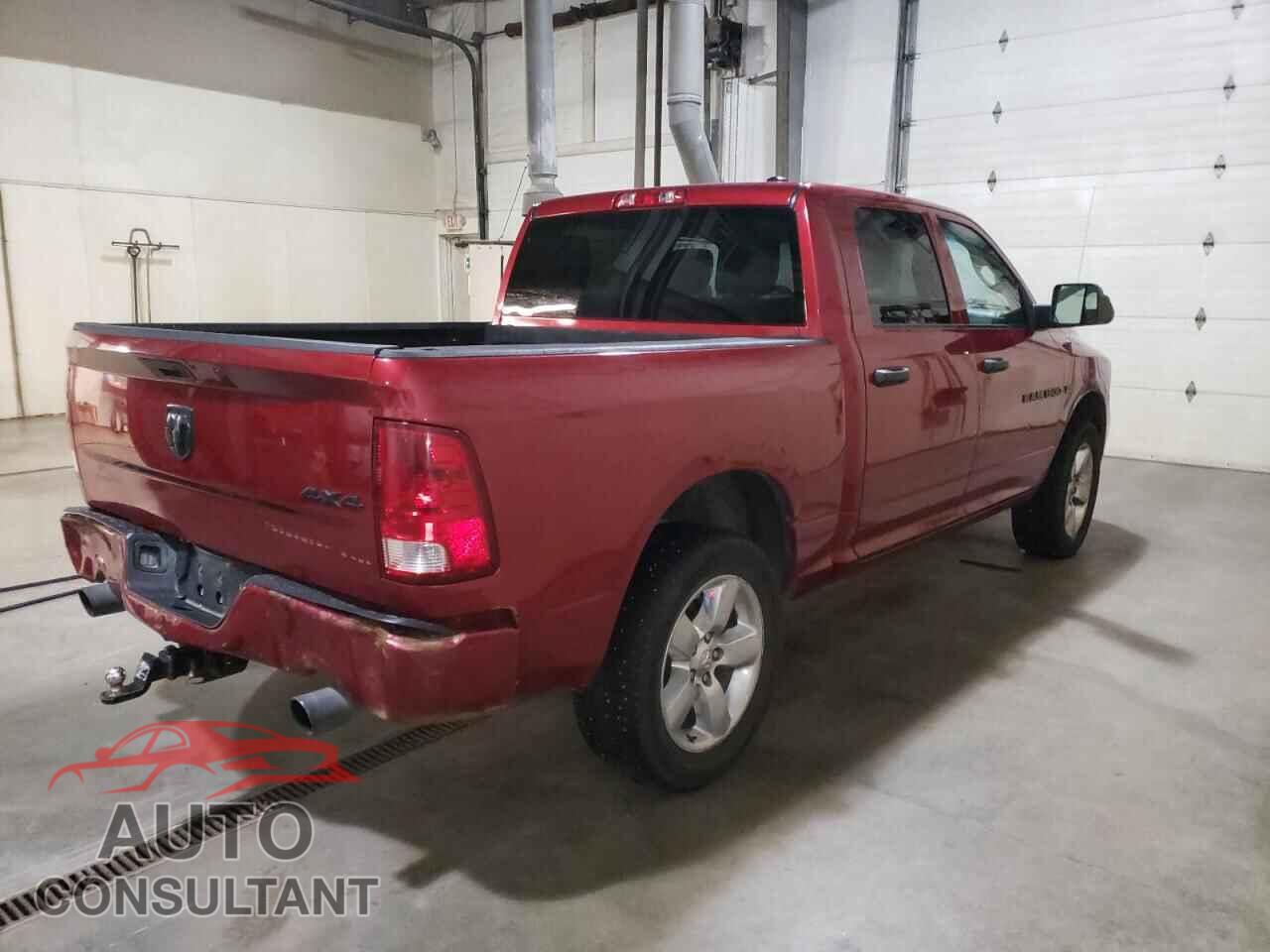 DODGE RAM 1500 2012 - 1C6RD7KT0CS142392