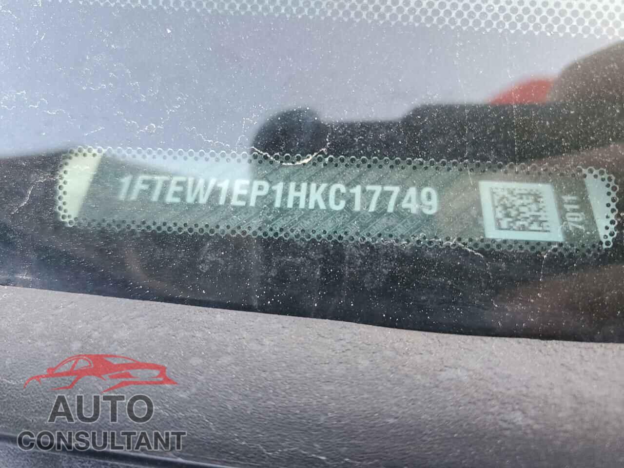 FORD F-150 2017 - 1FTEW1EP1HKC17749
