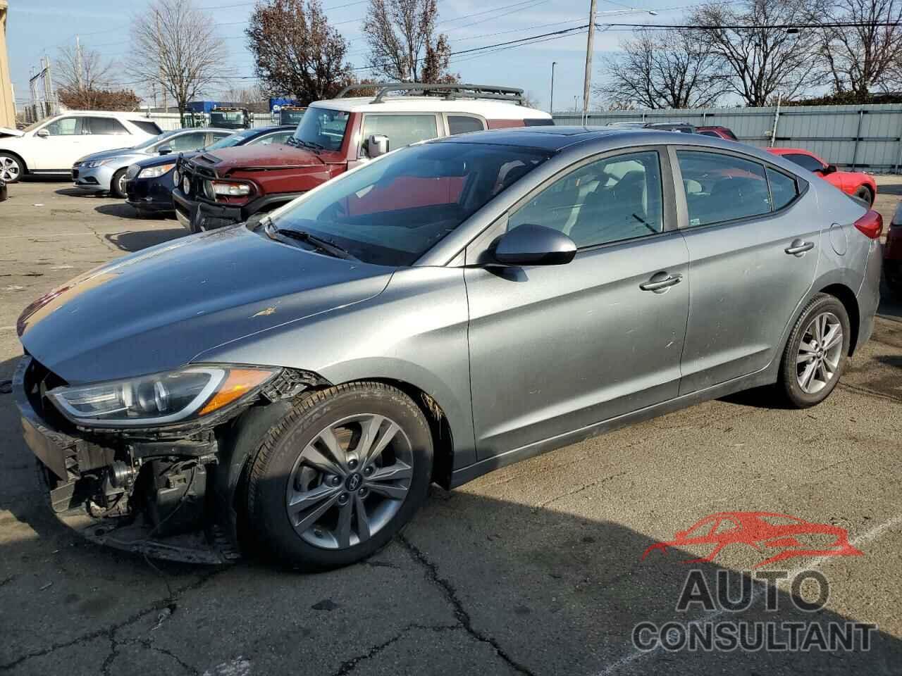 HYUNDAI ELANTRA 2018 - KMHD84LF1JU578275