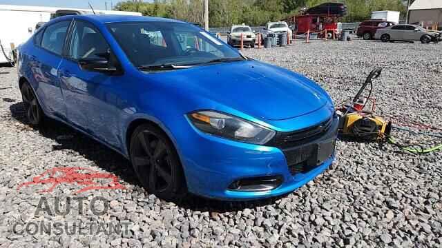 DODGE DART 2015 - 1C3CDFBB3FD212853