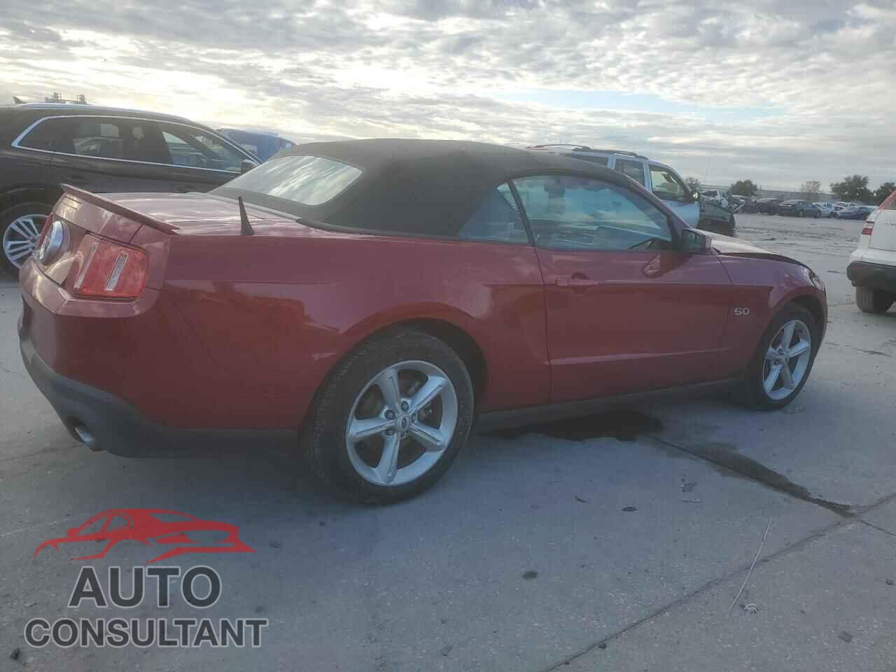 FORD MUSTANG 2012 - 1ZVBP8FF9C5260593
