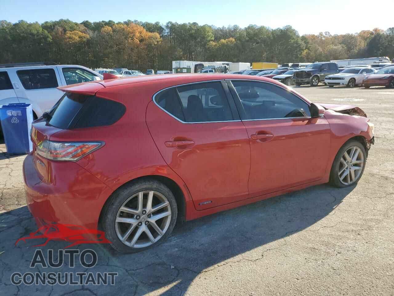 LEXUS CT 200 2014 - JTHKD5BH6E2207595