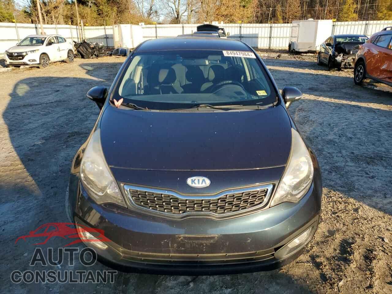 KIA RIO 2012 - KNADN4A32C6074747