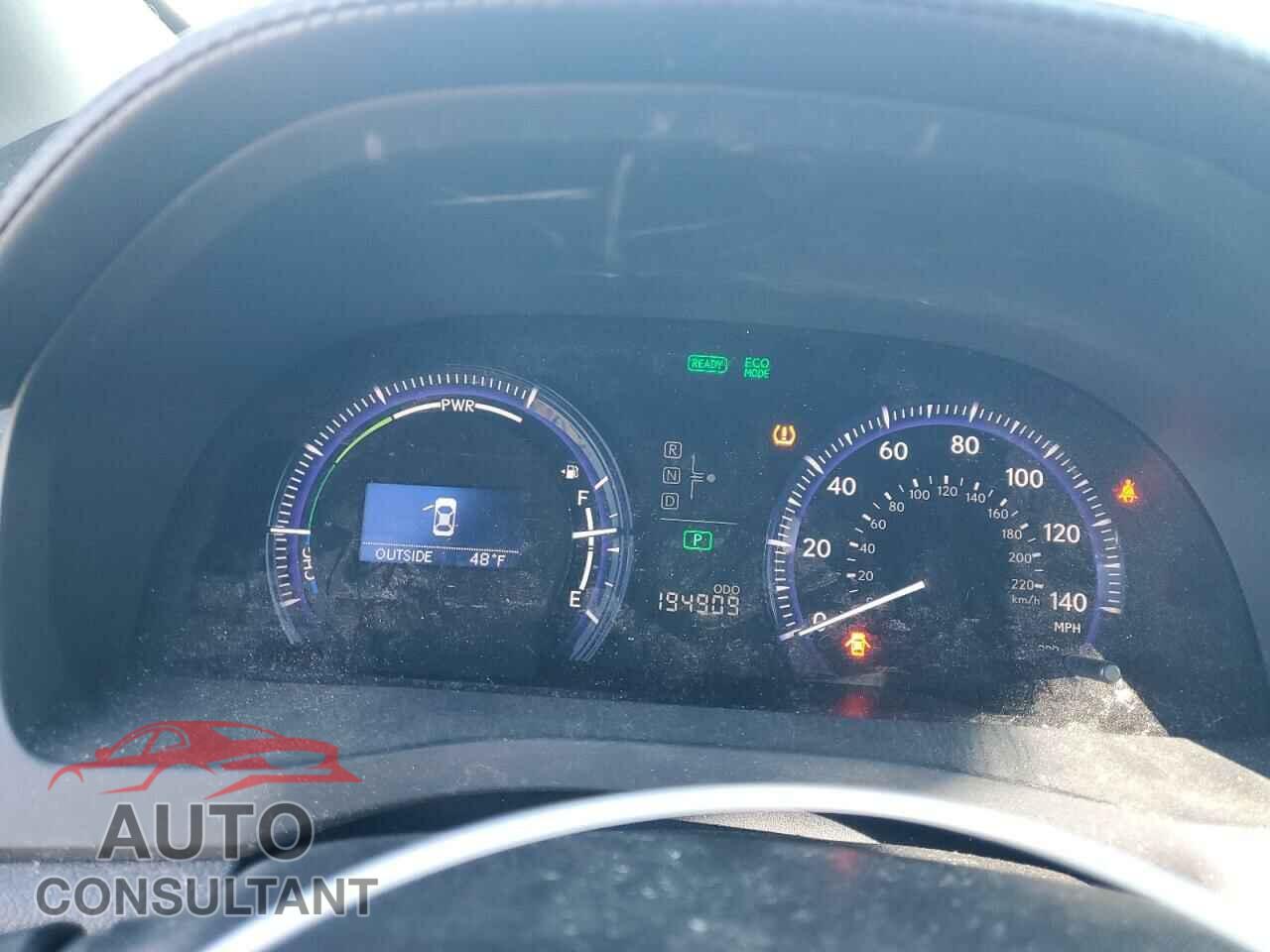 LEXUS HS 2010 - JTHBB1BA6A2005920