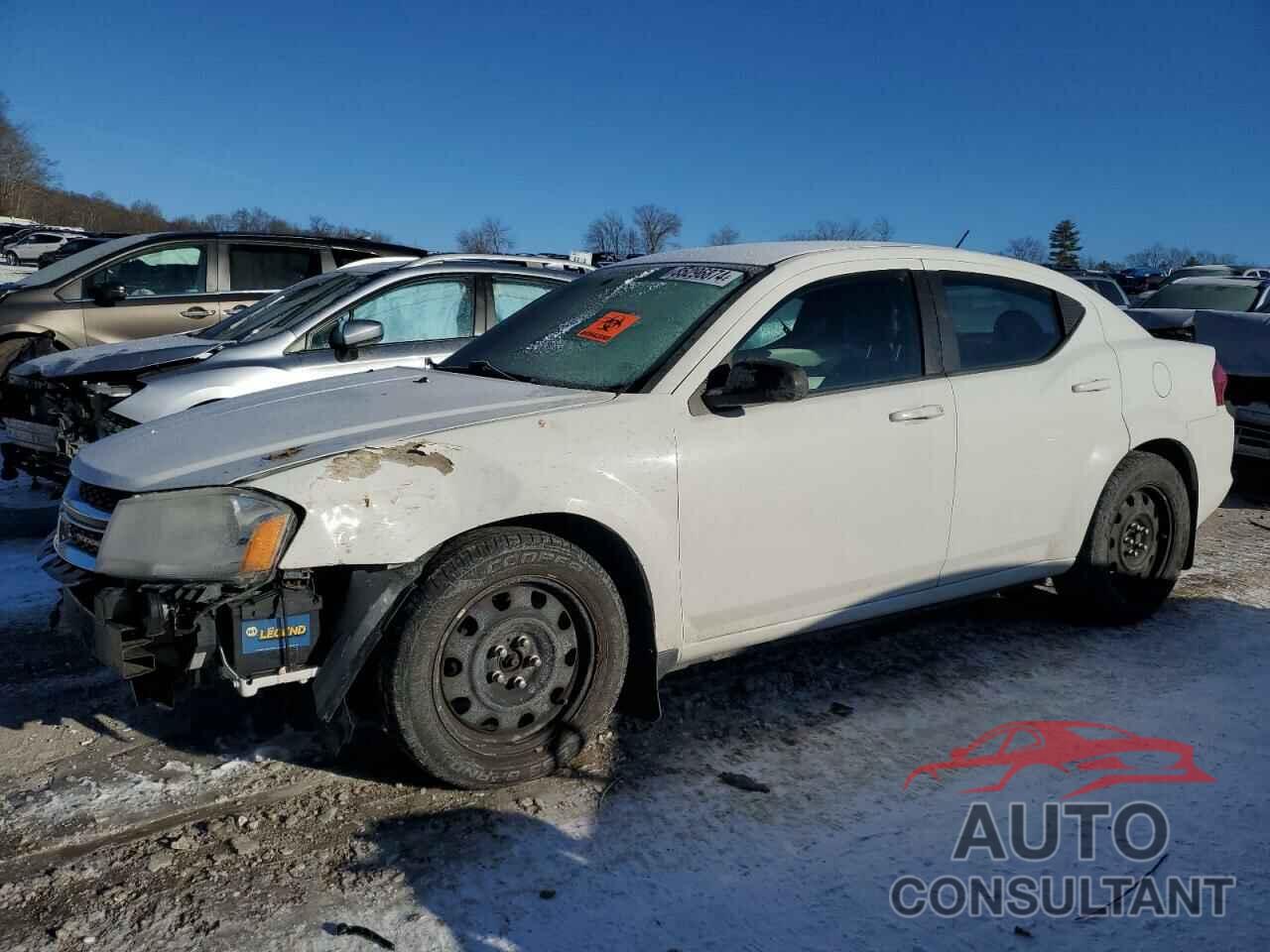 DODGE AVENGER 2013 - 1C3CDZAG2DN750224