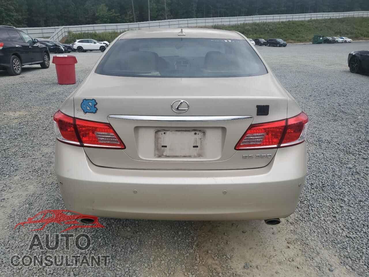 LEXUS ES350 2012 - JTHBK1EG2C2473694