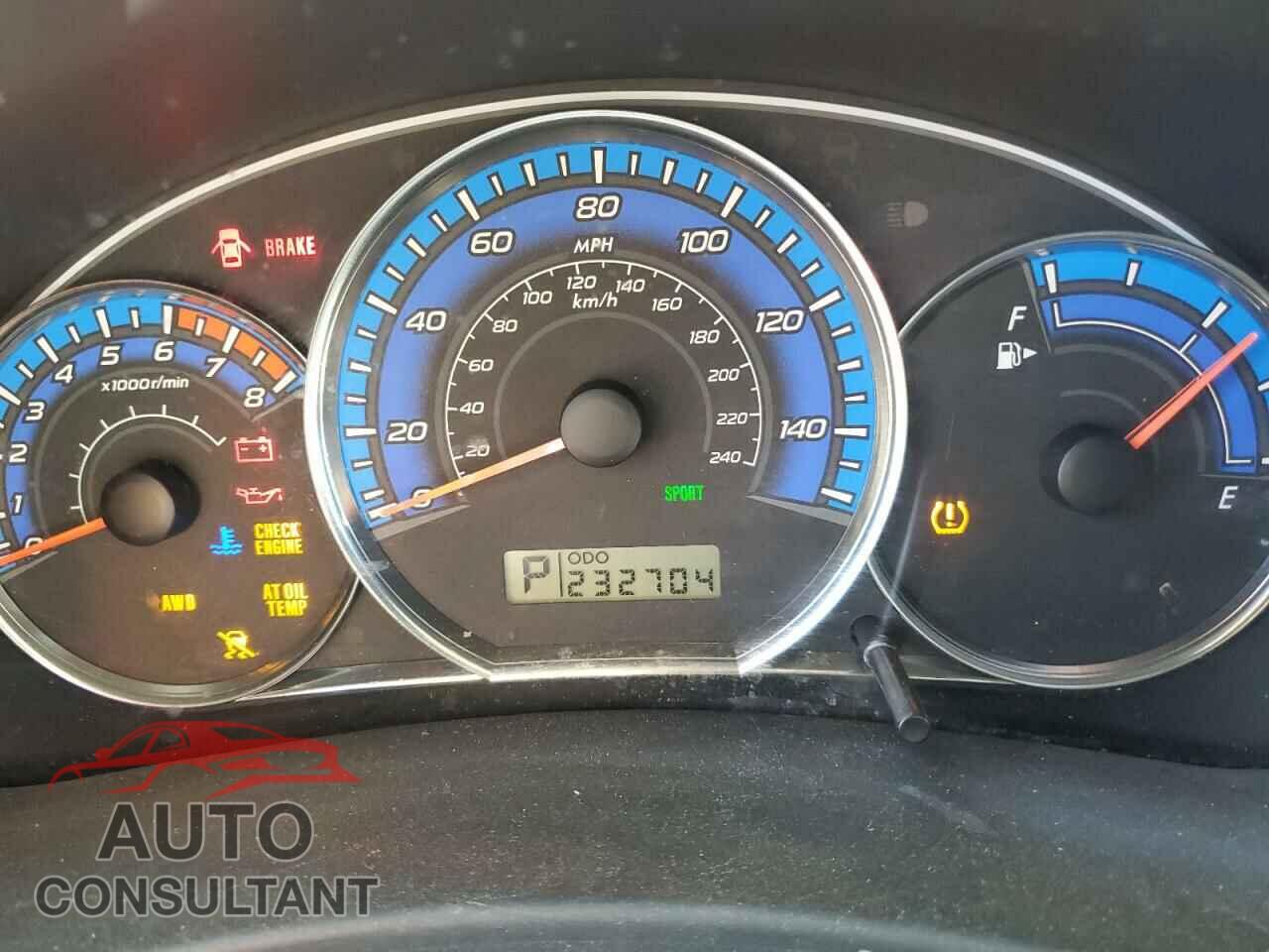 SUBARU FORESTER 2009 - JF2SH64659H789295