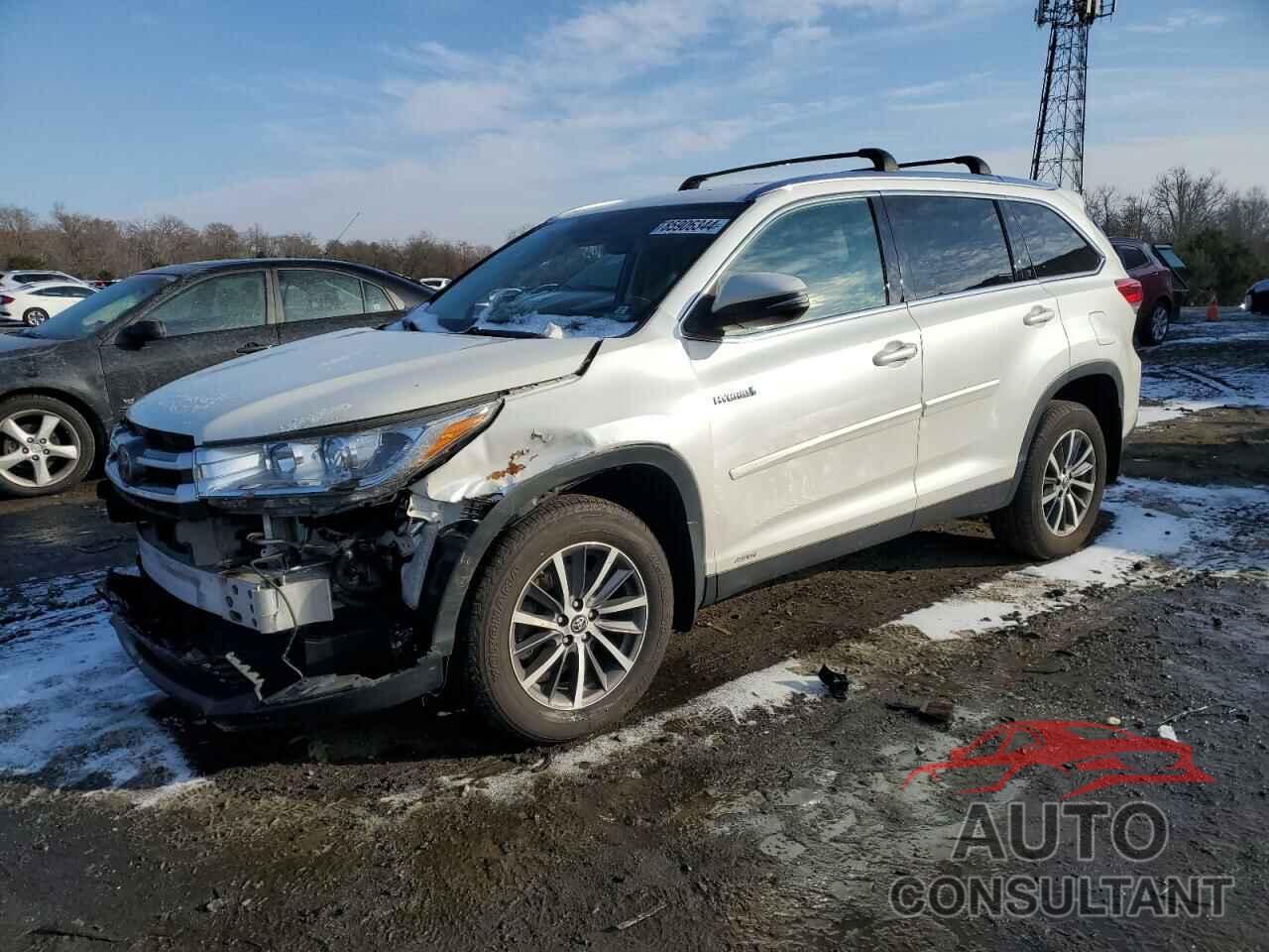 TOYOTA HIGHLANDER 2019 - 5TDJGRFH2KS055146