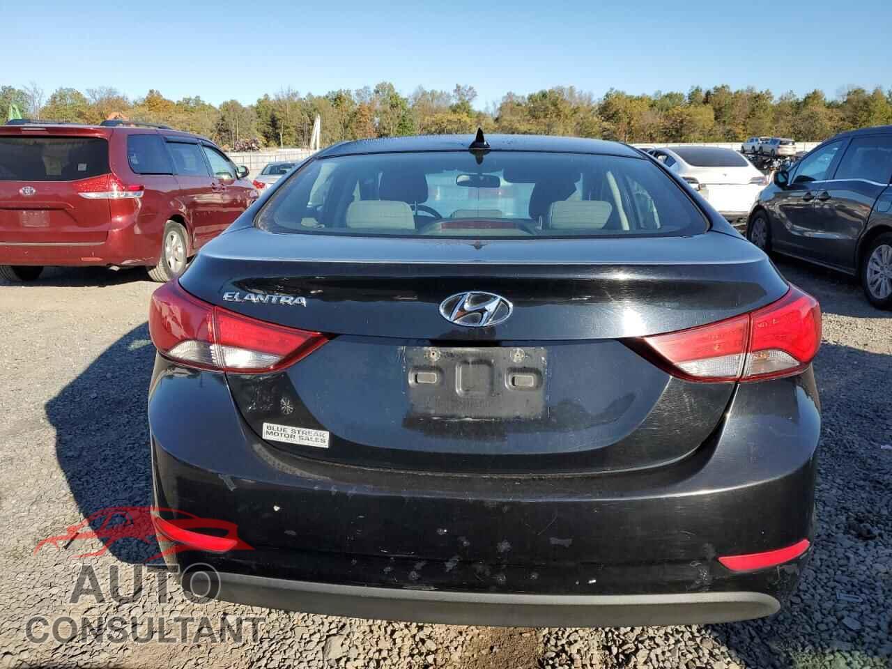 HYUNDAI ELANTRA 2014 - KMHDH4AE9EU080101