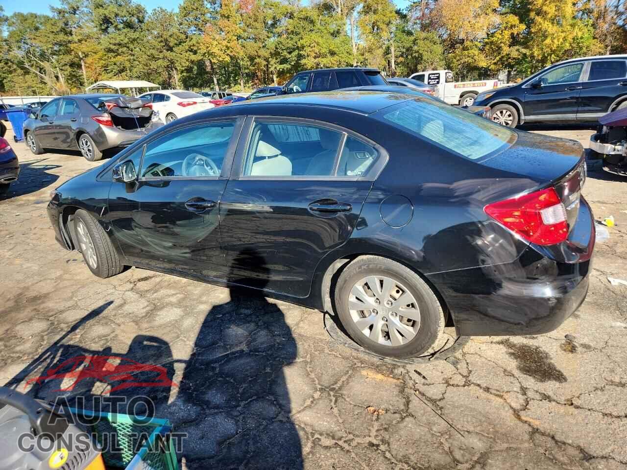 HONDA CIVIC 2012 - 19XFB2F55CE075596