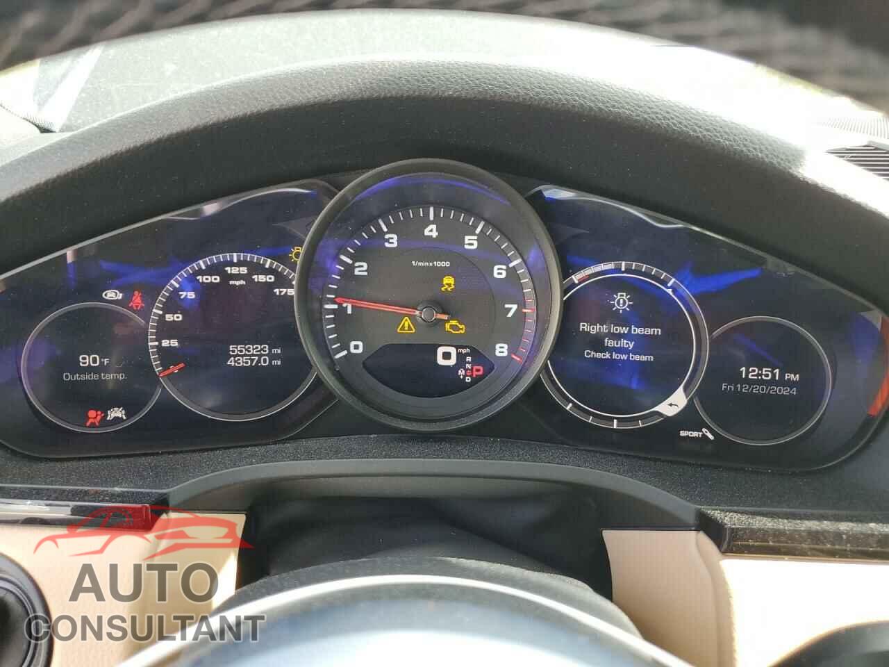 PORSCHE CAYENNE 2020 - WP1AA2AY1LDA01915