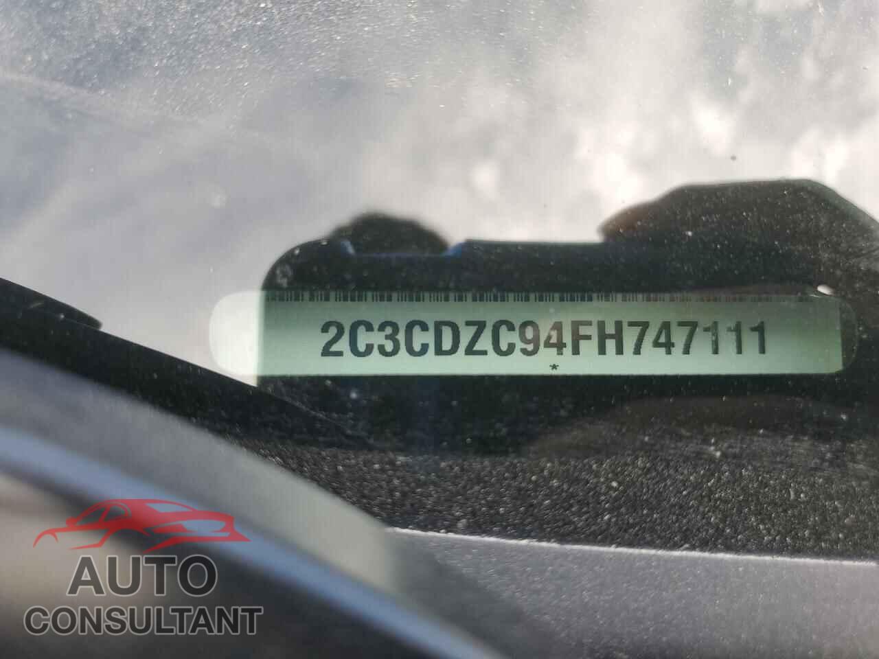 DODGE CHALLENGER 2015 - 2C3CDZC94FH747111