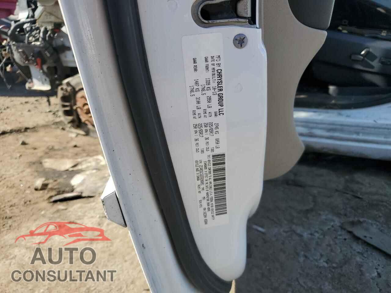 DODGE CARAVAN 2014 - 2C4RDGCG2ER206091