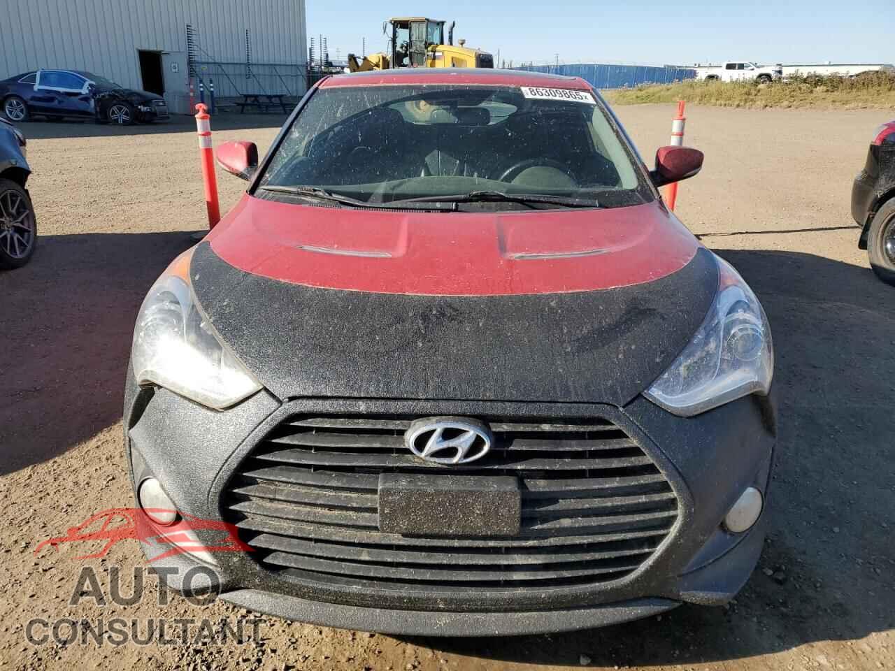 HYUNDAI VELOSTER 2013 - KMHTC6AE9DU125266