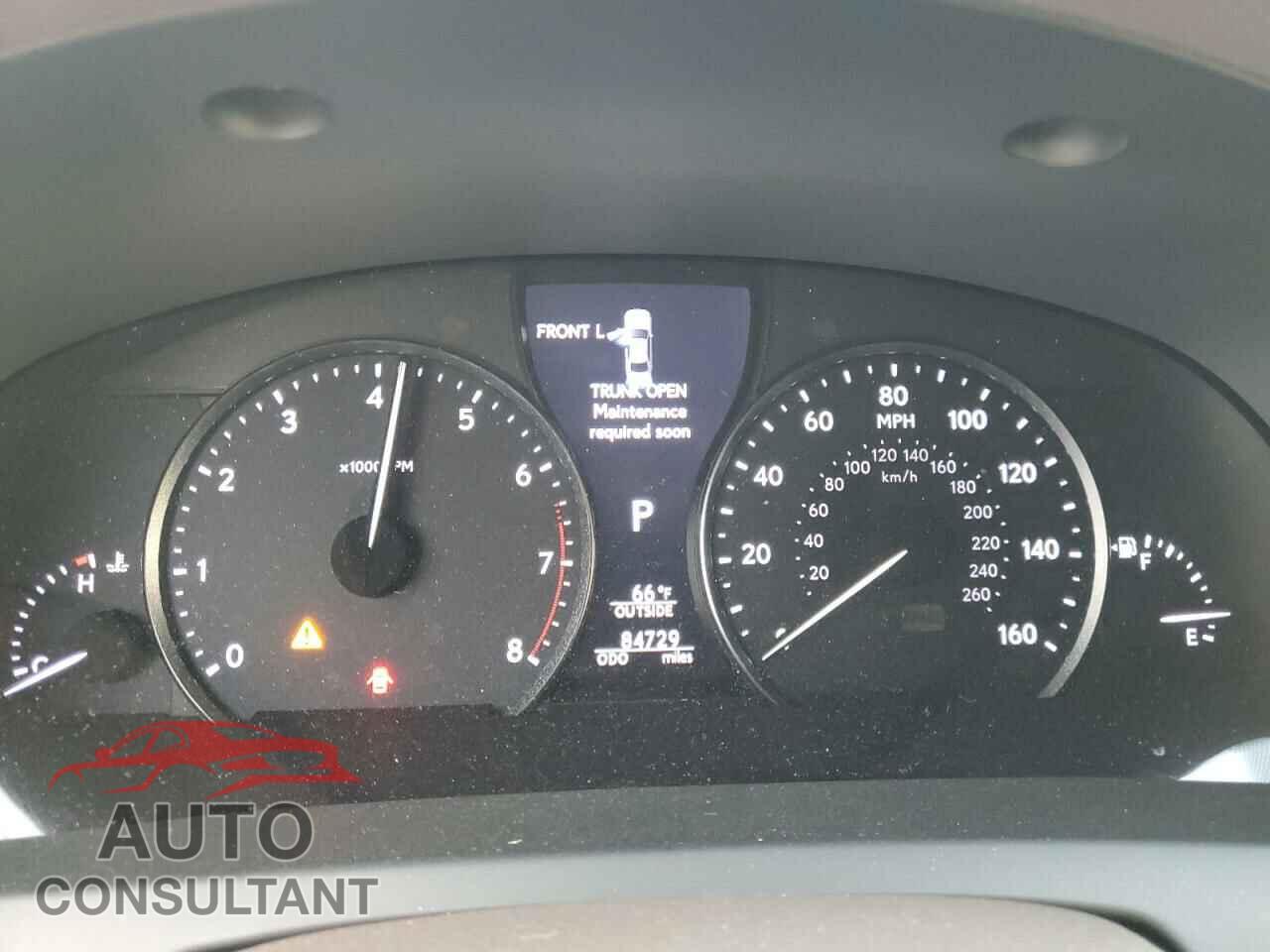 LEXUS LS460 2015 - JTHBL5EF1F5133080