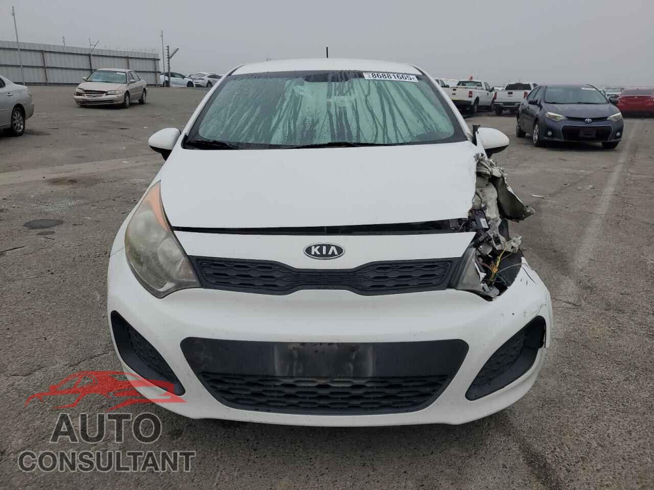 KIA RIO 2012 - KNADM5A35C6027866