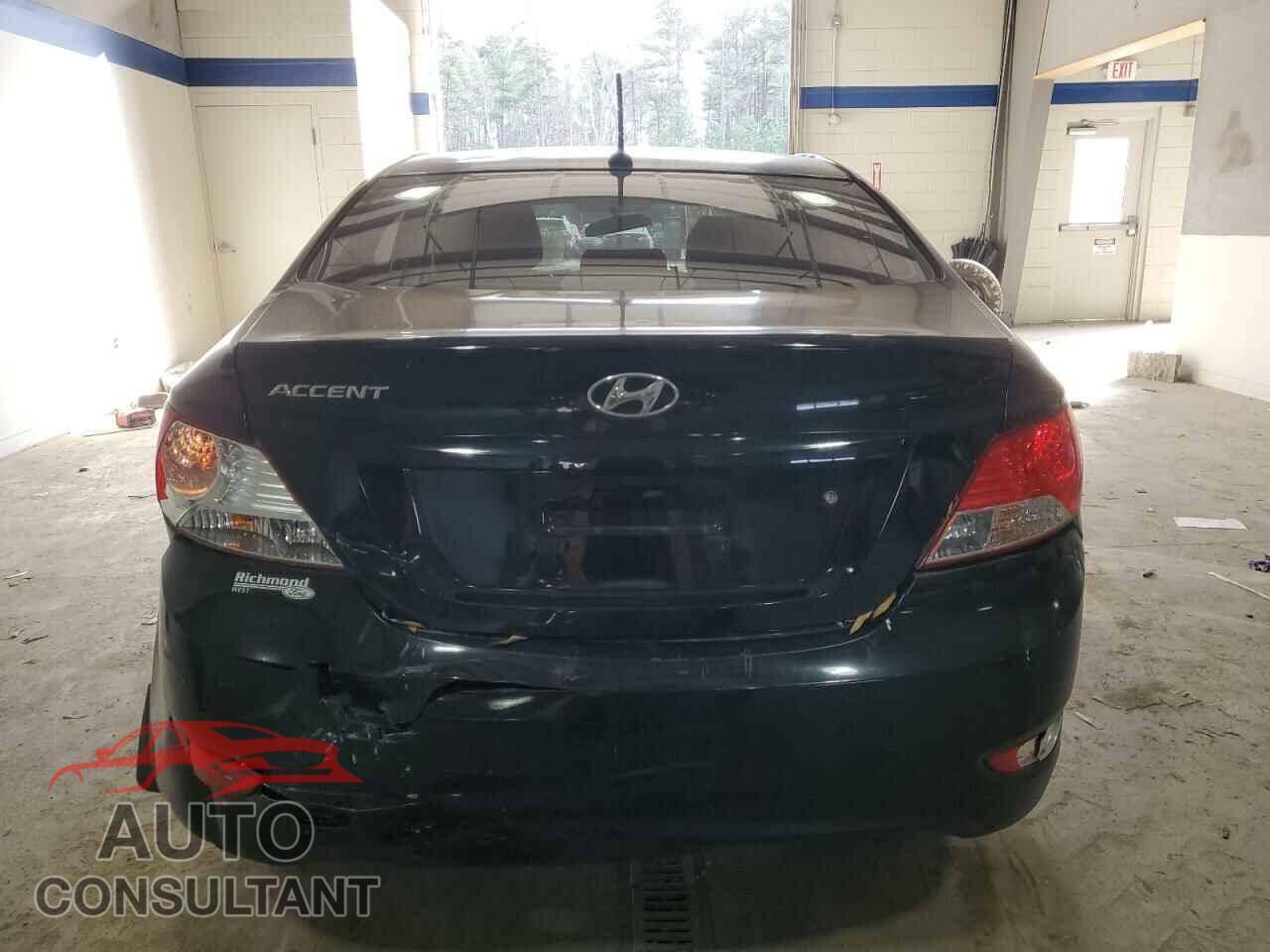HYUNDAI ACCENT 2012 - KMHCU4AEXCU226896