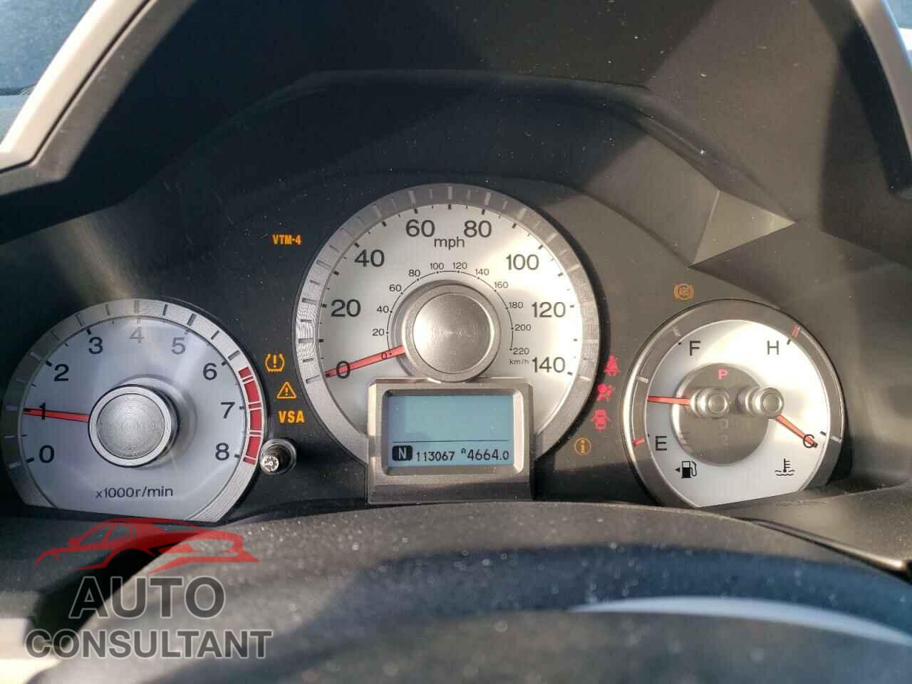 HONDA PILOT 2011 - 5FNYF4H7XBB083225