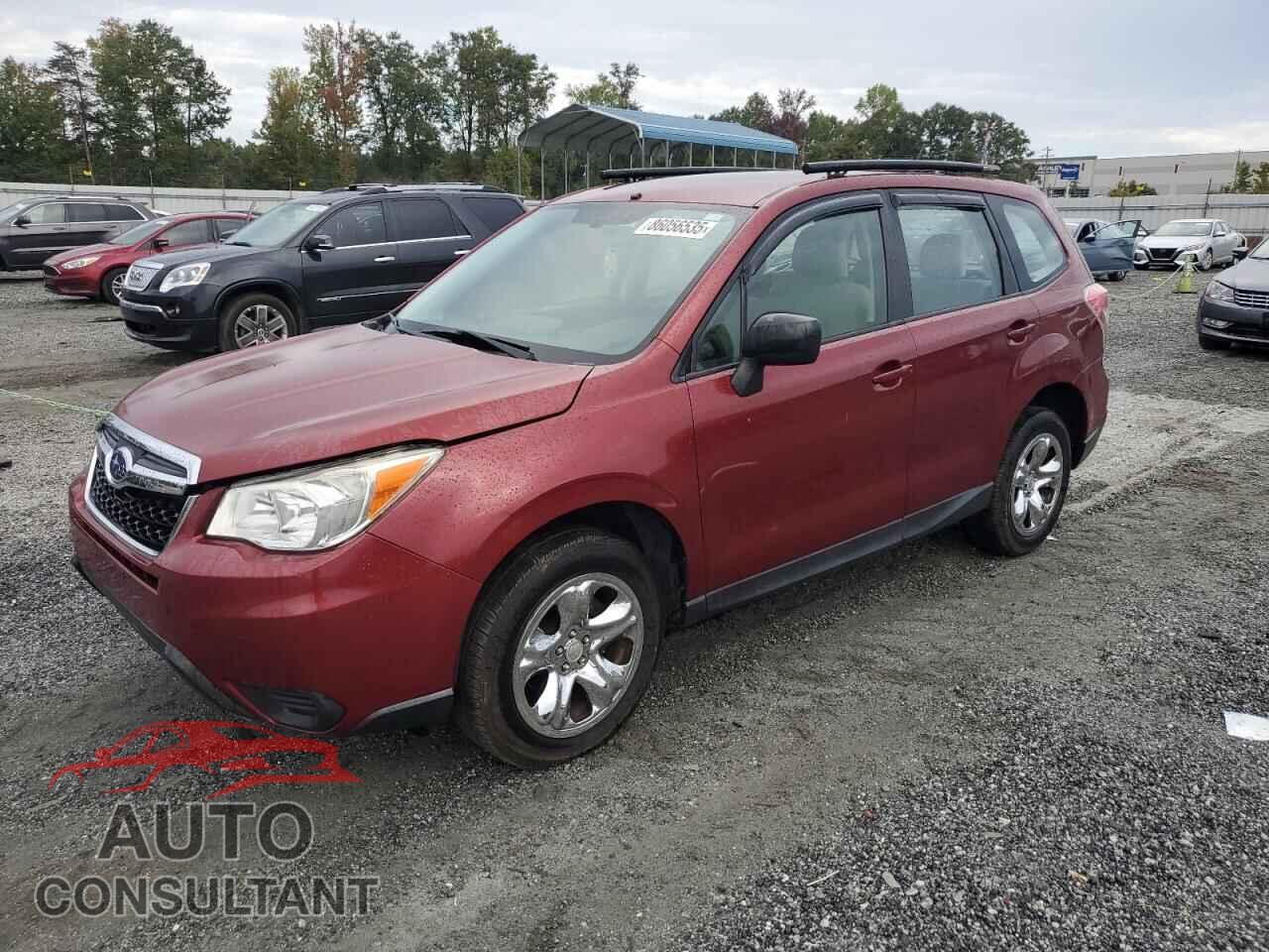 SUBARU FORESTER 2014 - JF2SJAAC8EH539089