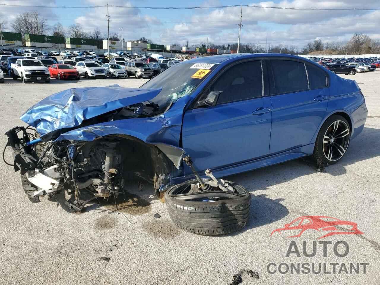 BMW 3 SERIES 2013 - WBA3B9C56DF585492
