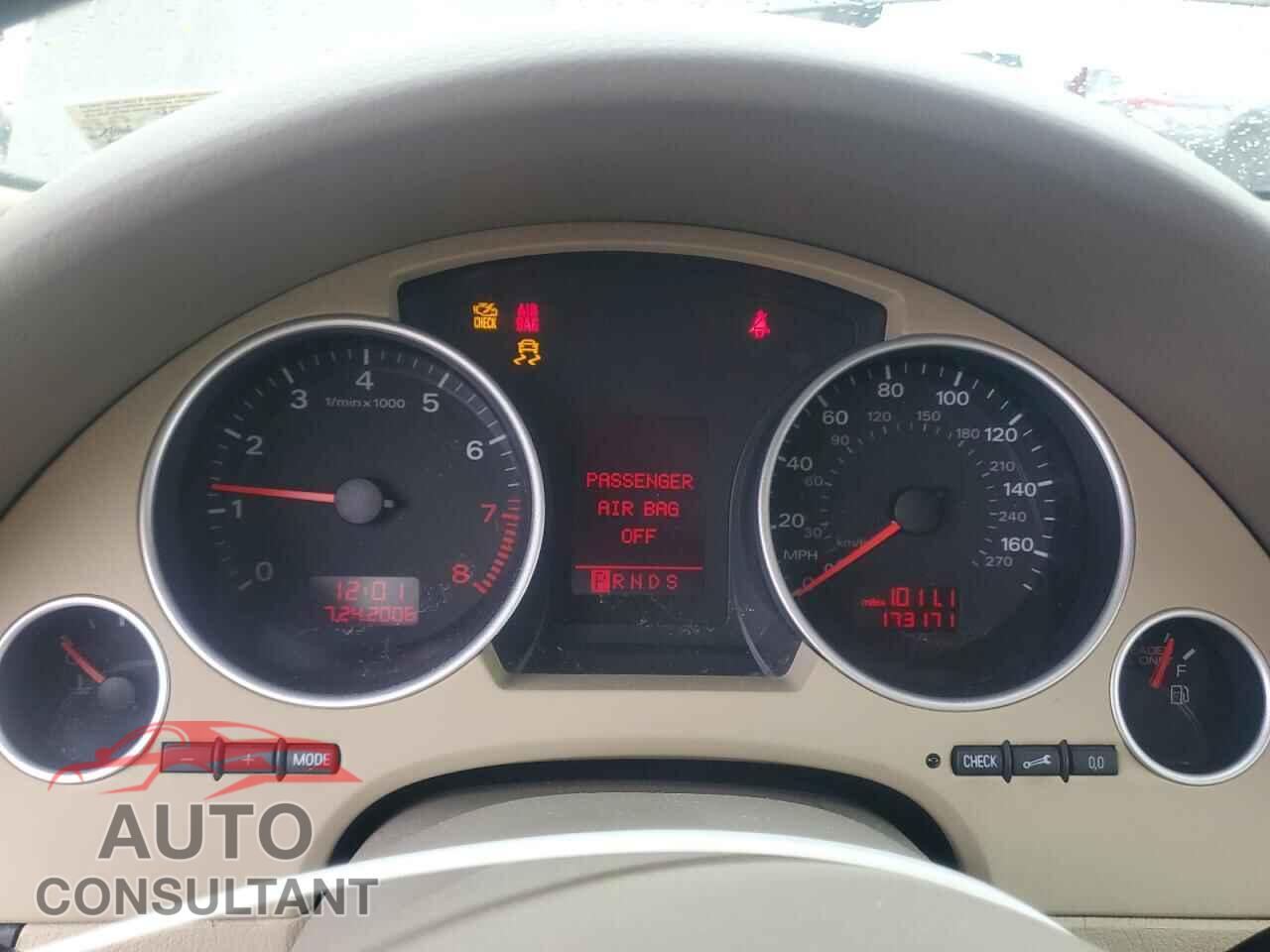 AUDI A4 2009 - WAUDF48H79K009987