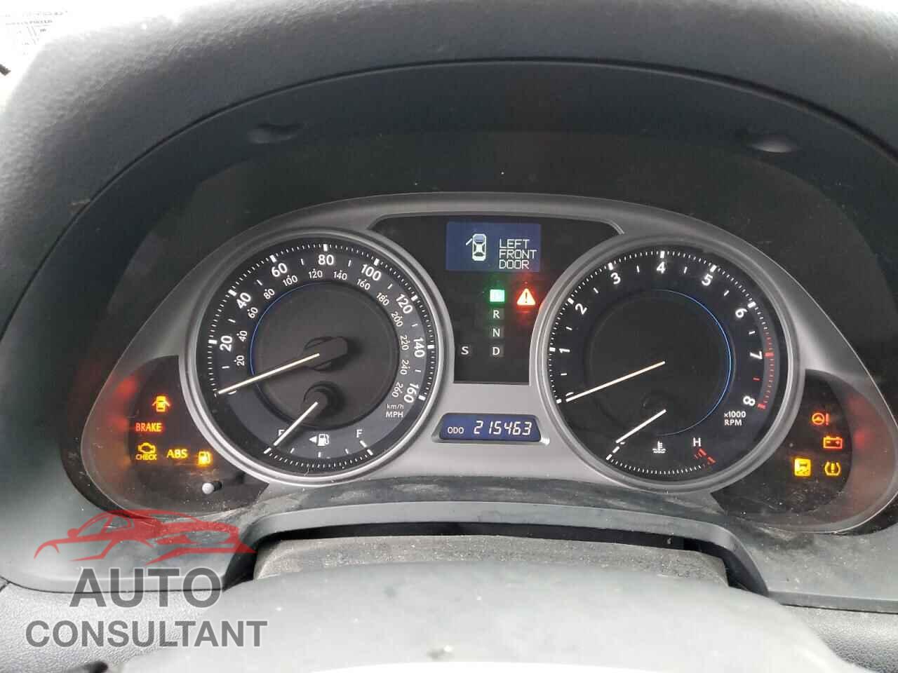 LEXUS IS 2010 - JTHCF5C23A2032970