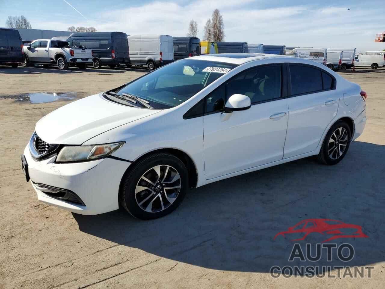 HONDA CIVIC 2013 - 19XFB2F84DE249654