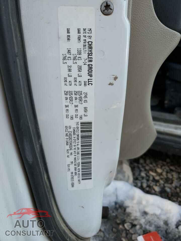 DODGE CARAVAN 2014 - 2C4RDGBG7ER459246