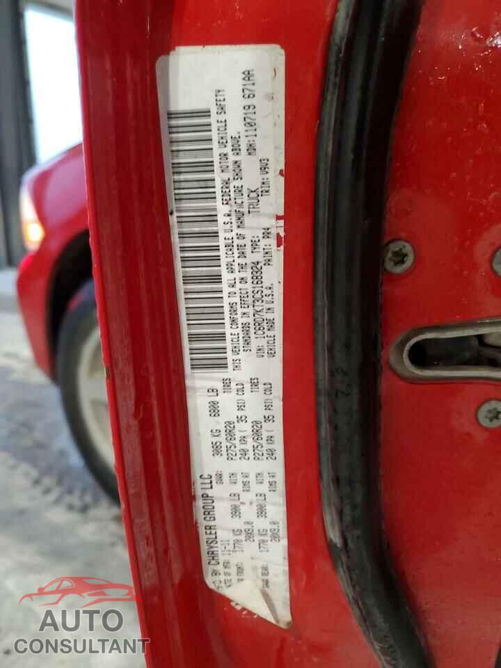 DODGE RAM 1500 2012 - 1C6RD7KT3CS168324