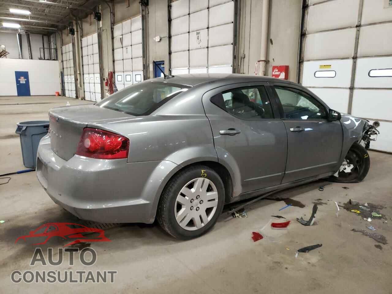 DODGE AVENGER 2012 - 1C3CDZAB2CN285799