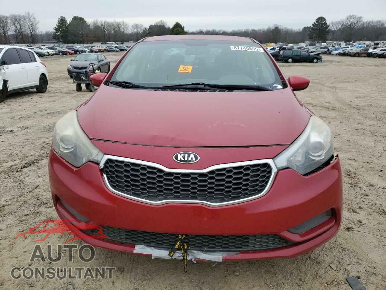 KIA FORTE 2016 - KNAFK4A64G5481105