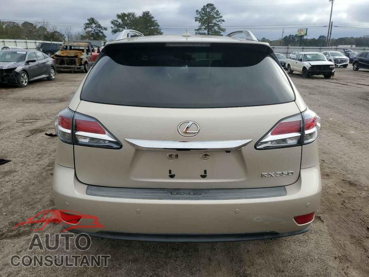 LEXUS RX350 2013 - 2T2ZK1BA2DC123724