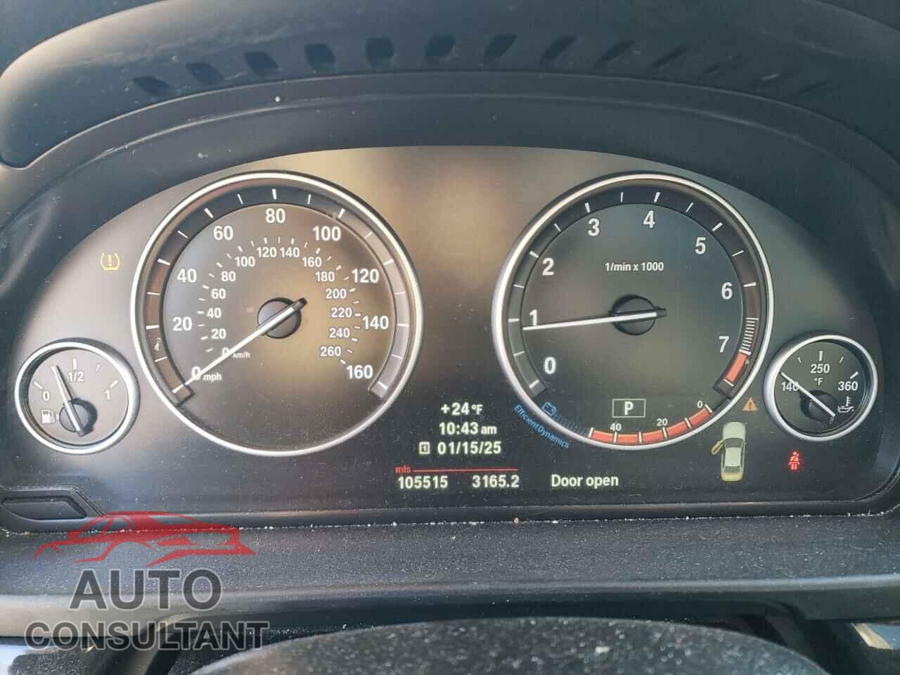 BMW 5 SERIES 2013 - WBAXH5C55DD111733