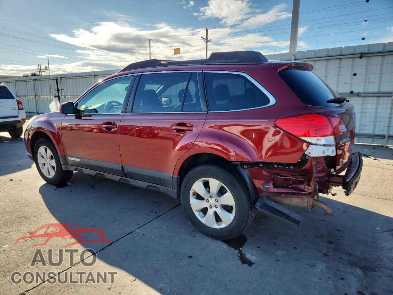 SUBARU OUTBACK 2012 - 4S4BRCCC9C3278898