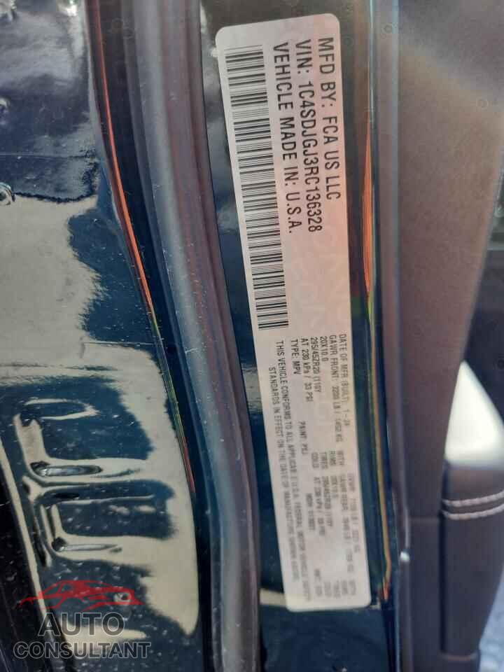 DODGE DURANGO 2024 - 1C4SDJGJ3RC136328