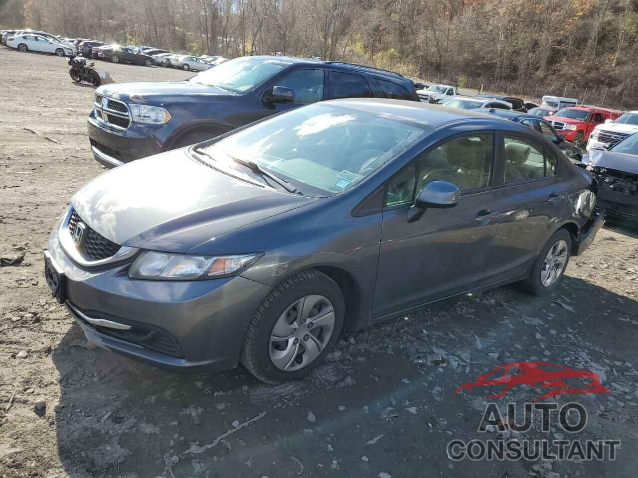 HONDA CIVIC 2013 - 2HGFB2F53DH551786