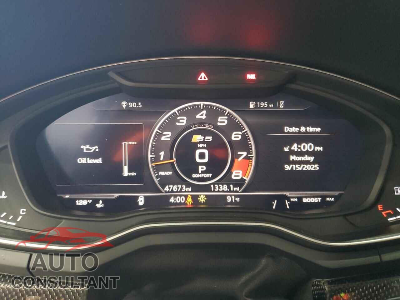 AUDI S5/RS5 2019 - WAUR4AF51KA014844