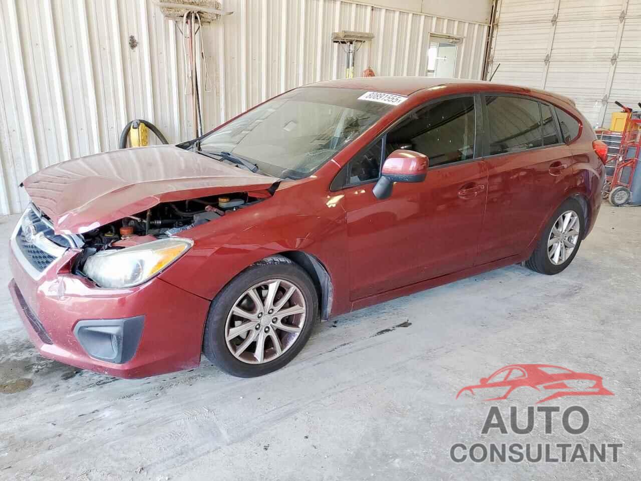 SUBARU IMPREZA 2013 - JF1GPAC68D2801484
