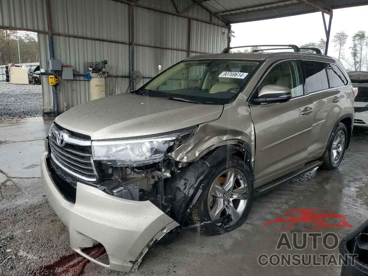 TOYOTA HIGHLANDER 2015 - 5TDDKRFH6FS104723