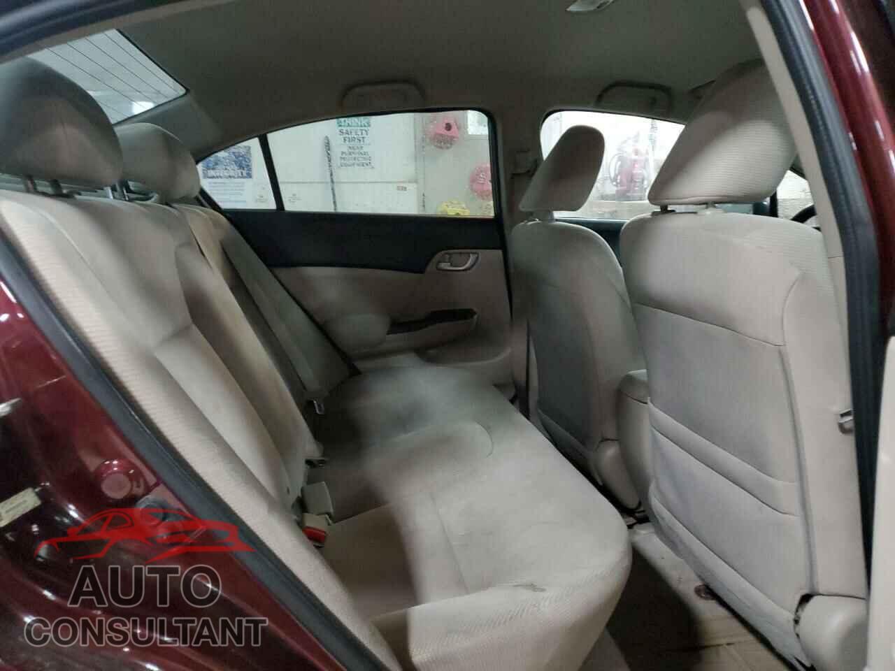 HONDA CIVIC 2012 - 19XFB2F53CE071224
