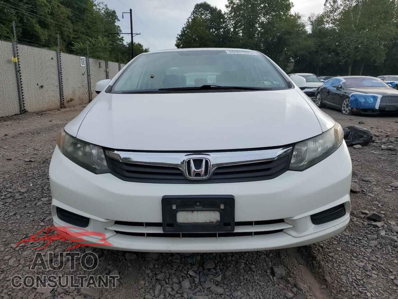 HONDA CIVIC 2012 - 19XFB2F92CE314735