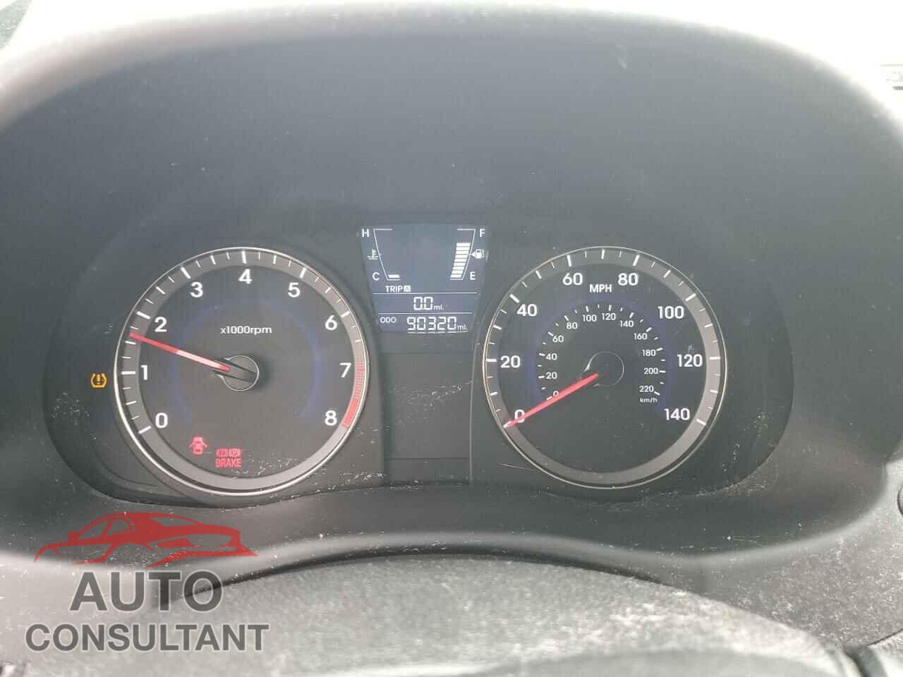 HYUNDAI ACCENT 2013 - KMHCU5AE2DU066455